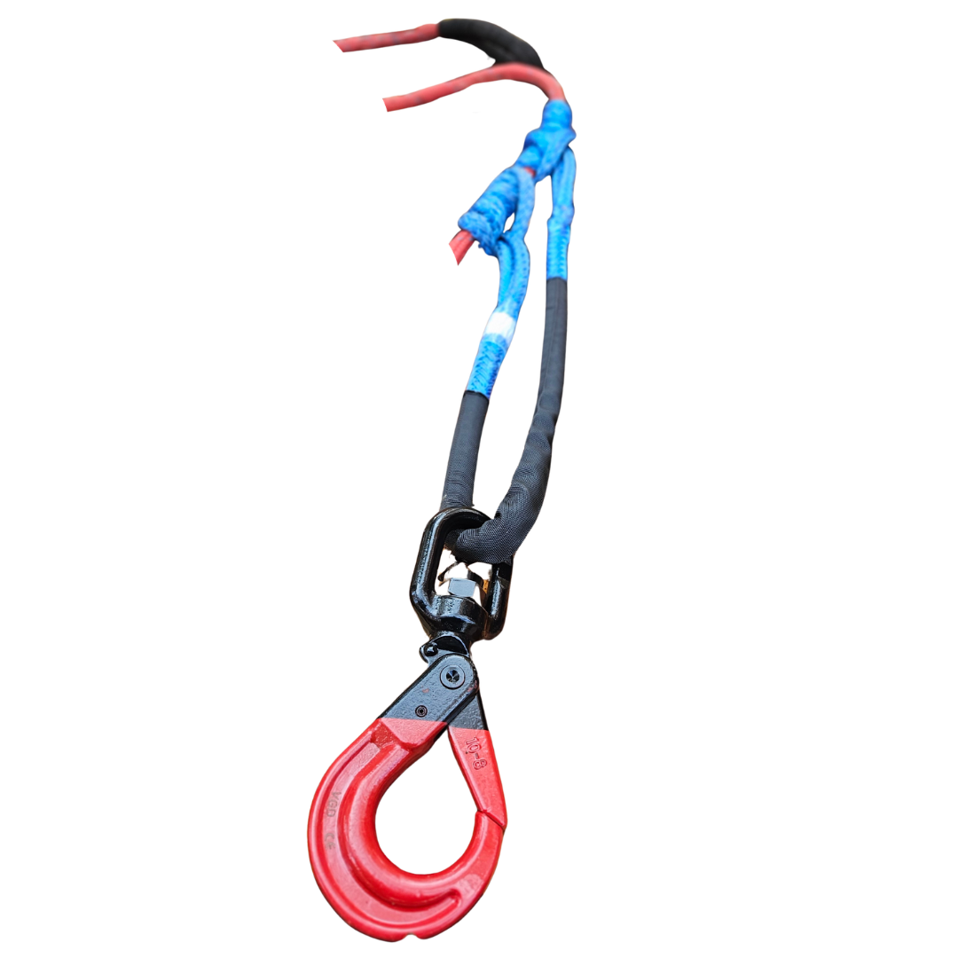 Polyester 12x2 Strand Rigging Prusik w/ Hook