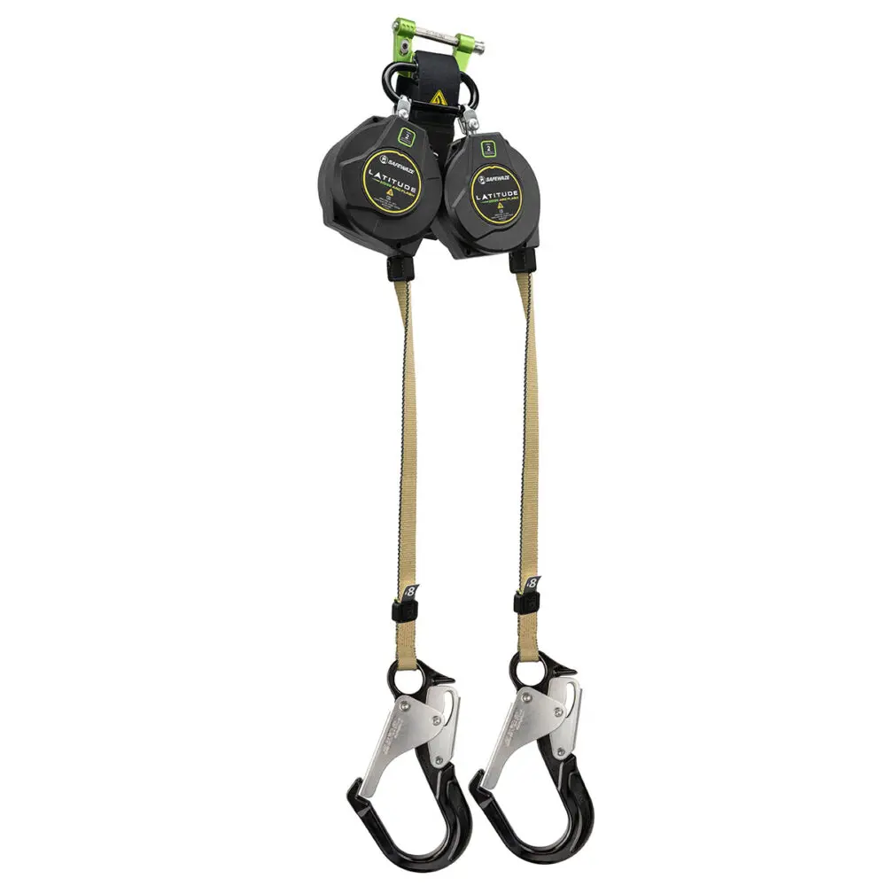 Safewaze Latitude Edge Arc Flash 8' Dual Web SRL-P