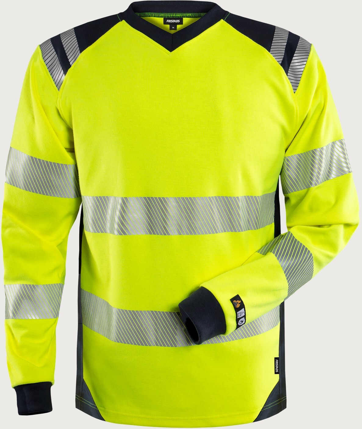 Fristads Flamestat High Vis Long Sleeve T-Shirt Class 3 7359 TFL