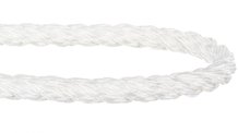 Nylon 3 Strand -1/4" White