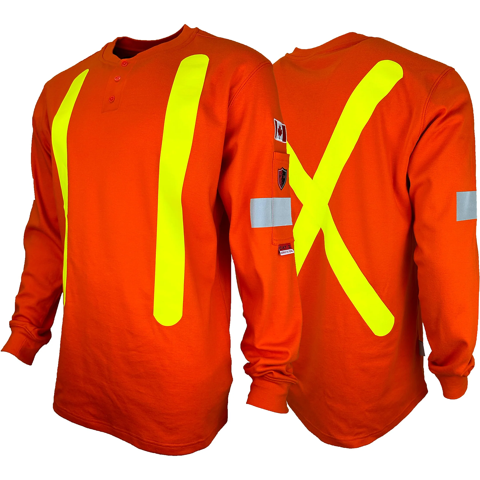 Atlas Guardian FR/AR OHSA Henley Shirt