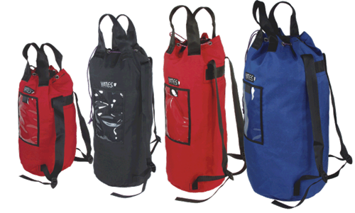 Yates Bucket Style Rope Bags w/ Straps