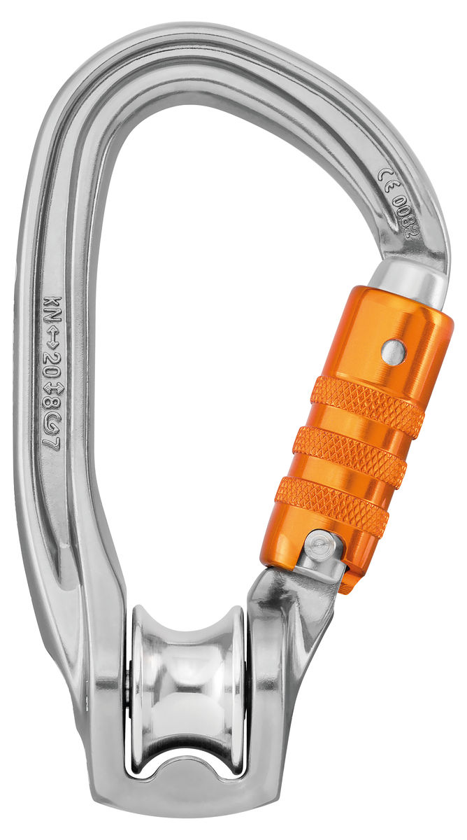 Petzl ROLLCLIP Z pulley carabiner