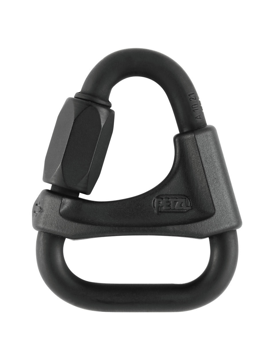 Triangular Screw Link Rope Rescue Petzl DELTA 8mm screw link, triangle, with plastic captive bar - Lowest ...