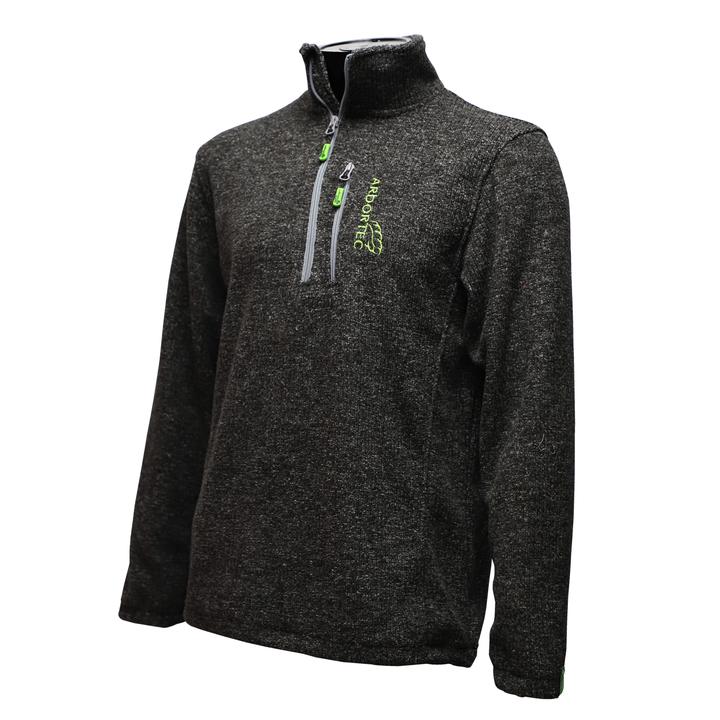 ARBORTEC Wolf Half Zipped Knitted Fleece