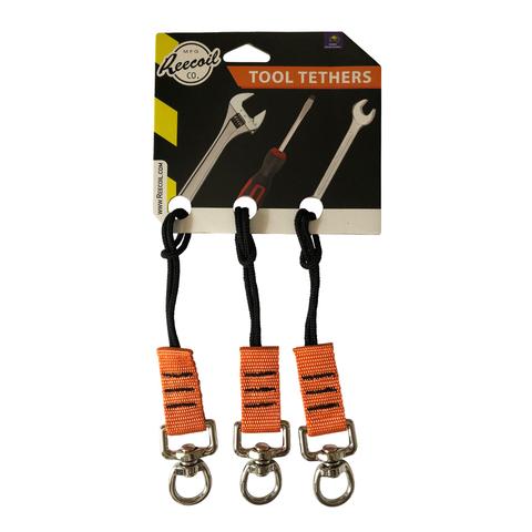Reecoil TOOL-ATTACH SWIVEL TOOL TETHERING KIT (3 Pack)