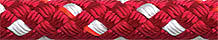 New England Ropes VPC -3/8" Red w/ White Tracer
