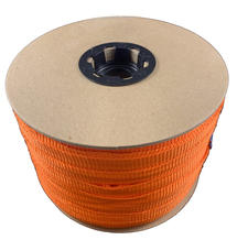 Polyester Pull Tape Unmarked For Halters -5/8" Orange