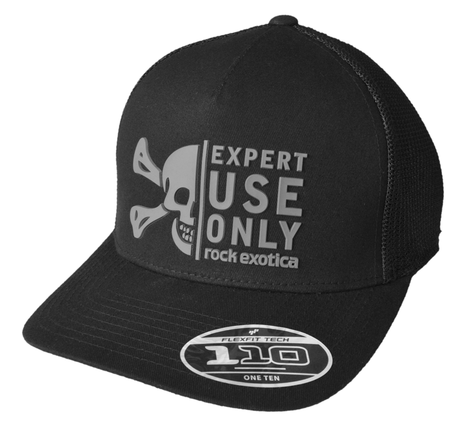 Rock Exotica rockTrucker Hat Black/Mesh