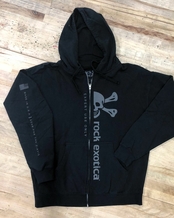 Rock Exotica Half-Skull Hoodie - Rock Exotica Half-Skull Hoodie