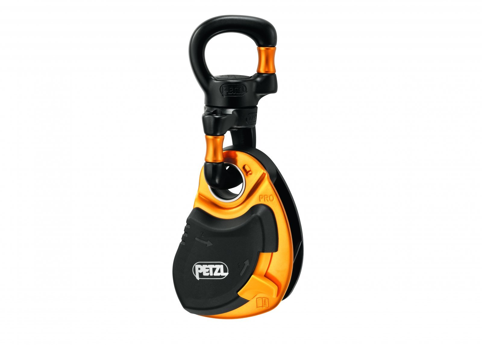 Petzl SWIVEL OPEN gated swivel  for climbing and rescue gear 