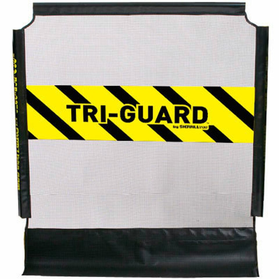 Notch Tri-Guard Debris Containment Barrier