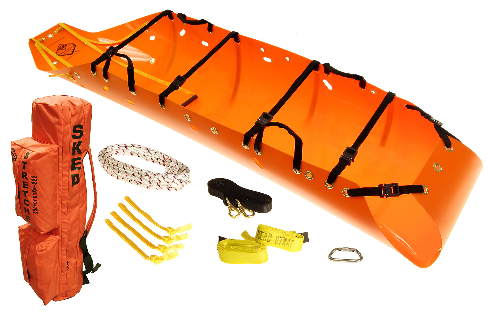 Skedco Sked Basic Rescue System – International Orange