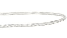 Polyester Diamond Braid -3/16" White