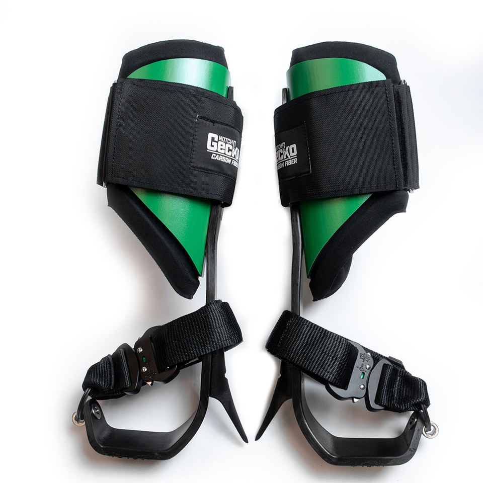 Notch Notch Gecko® Carbon Fiber Climbers With Straps